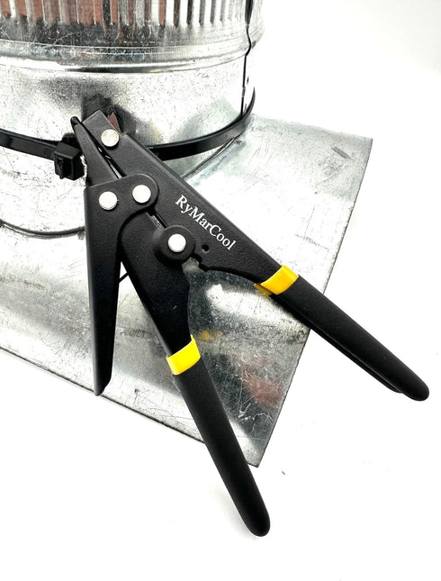 Cable Tie Tensioning Tool Durable Steel, Comfortable Handles, For HVAC and Trades by RyMarCool