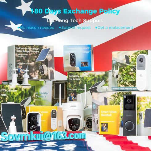 SOVMIKU CB2 2K 5GHz 360 Setup, 180 Vicohome Indoor Camera, Wi-Fi, Plug-in, AI Tracking, Home Security, Pet/Baby