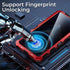 Samsung Galaxy S24 Ultra Case Heavy Duty Metal Aluminium Bumper with Built in Screen Protector, Military Grade Rubber