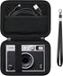 Hard Carrying Case for Fujifilm Instax Mini EVO Instant Camera, Travel Storage Case with Mesh Pocket for Accessories,