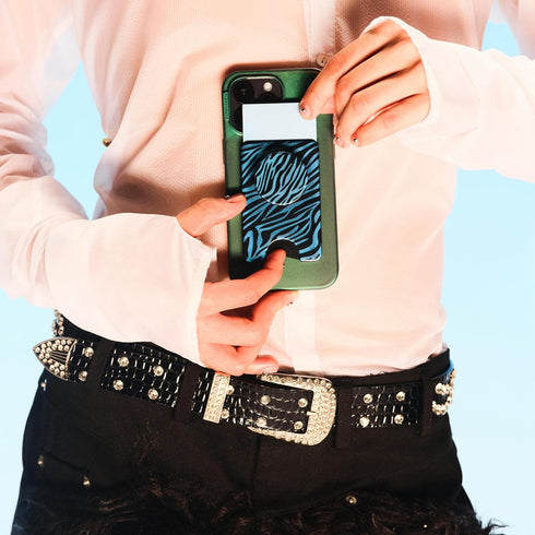 PopSockets Wallet Compatible with MagSafe - Phone Wallet with Expanding Grip, Phone Card Holder, Wireless Charging