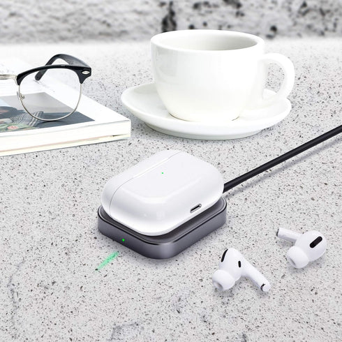 FutureCharger AirPods Pro Charger, Wireless Charging Station for AirPods 3/Pro 2nd Gen, Wireless Charger Pad