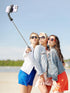 Selfie Stick & Phone Tripod, All in 1 with Remote, Travel Stand for Video Recording, Live Streaming, Compatible with