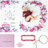 Bliss n' Baby Monthly Milestone Blanket for Baby Girl - 60"x40" -