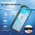 iPhone 15 Plus 5G Waterproof Case, Black, Hybrid Rugged, Shockproof, Magsafe Compatible, Full Body Protection, Lanyard,