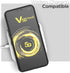 ENCASED LG V50 ThinQ Case, Thin Armor Slim Fit Flexible Grip Phone Cover in Black