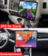 APPS2Car 4.7-13" Solid Cup Holder Tablet Mount for Car, Adjustable Height iPad Car Mount for Truck Low Profile Road