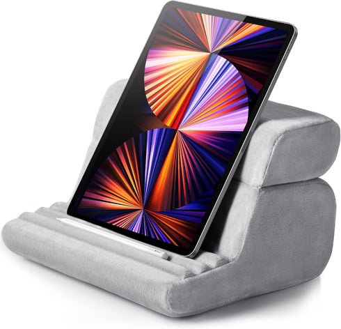 UGREEN Tablet Pillow Stand for Lap, Soft Holder Bed with 3 Viewing Angles Adjustable Home Office Accessories Compatible