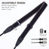 Padwa Lifestyle Adjustable Camera Strap - 1.5" Full Grain Leather Ends for Photographers, Quick Release for Cameras