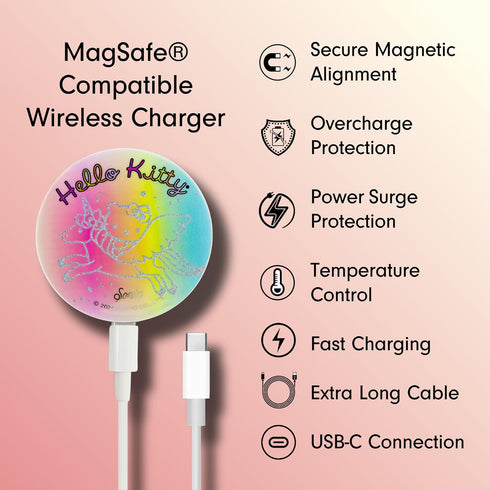 Sonix MagSafe Charger, Compatible with MagSafe for iPhone 14/13/12 Series, Fast Magnetic Wireless Charger + USB-C 6.5ft