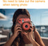 Fintie Protective Case for Fujifilm Instax Mini 7+, Premium Vegan Leather Bag Cover with Adjustable Strap, Vintage Brown
