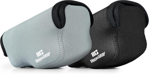 MegaGear Ultra Light Neoprene Camera Case for Nikon Z30 (16-50mm), Gray