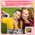 Rongta 1080P 3-12, 3 4 5 6 7 8 9 10 Kids Camera Instant Print, Kids Instant Cameras that Print Photos, Christmas