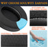 SOULWIT Replacement Earpads for HyperX Cloud 1/2/Pro/Core/Alpha/Alpha S/Flight/Stinger, Noise Isolation Foam, MF Black