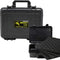 MOOCY 10" Small Hard Case with Foam Insert, Watertight Padded Case for Protecting Pistol, Microphone, and Camera