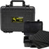 MOOCY 10" Small Hard Case with Foam Insert, Watertight Padded Case for Protecting Pistol, Microphone, and Camera