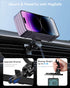 Mag-Safe Car Mount Compatible, 2 in 1 Super Stable Magnetic Phone Mount for iPhone 15 Pro Plus Max 14 13 12 Mini