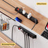 KF 6 Outlet Metal Wall Mount Power Strip, 2200J Surge Protection, 15A/1875W with Upgraded Switch and 12FT Cord