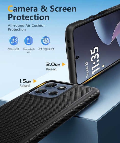 FNTCASE G-2026/2025 2026/Moto 2025 for Moto Phone Case: Moto G Play G Power Case with Screen Protector Dual Layer