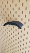 'Just Hanging' Headphone Hanger Holder, Matte Black, Compatible with IKEA SKADIS Pegboard