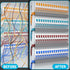 Open Slot Wire Duct Kit, 31.4" Server Rack Cable Management, 2 Pack Grey Cable Management Raceway