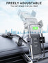 MOKPR 17 16 15 14 13 12, S24 S23 S22, Wireless Car Charger, Adjustable Gooseneck Car Mount Auto-Clamping Car Charger