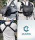 GAIARENA Binocular Harness Chest Pack, Waterproof Bino Harness with Rangefinder Pouch for 20x50 Binoculars (Full Size)