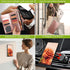 Varikke Detachable Wallet Case for Galaxy S22 Ultra, Glitter Leather Strap Magnetic Flip Cover for Women - Rose Gold