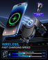 Wireless Car Charger, 15W Fast Charging Auto Clamping Phone Holder, Air Vent Mount for iPhone 15/14/13/12