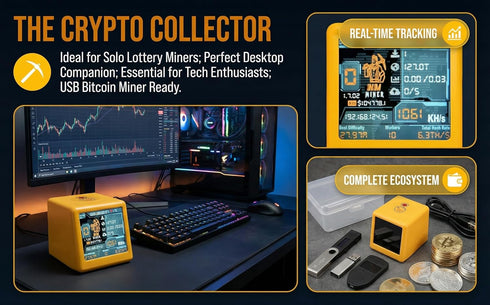 Hizusoa V2 ESP32 1060 Nerdminer NM Smart TV BTC Solo Lottery Miner Lower Power Consumption Hashrate Reach KH/s Silent