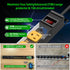 CRST 8 360 2100 15Amp/1875W 6FT 14AWG Outlet Heavy Duty Rotating Mountable Power Strip, Joules Surge Protector Power