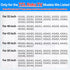 Chunxiao 32" 40" 43" 49" 50" 55" Upgraded TV Legs for TCL Roku TVs Hole - TV Base Stand for TCL Roku TV Stand Legs