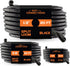 3-Pack Assorted Split Wire Loom, 1/4", 3/8", 1/2" x 20 ft Each, Protective Split Cable Sleeves for Electrical