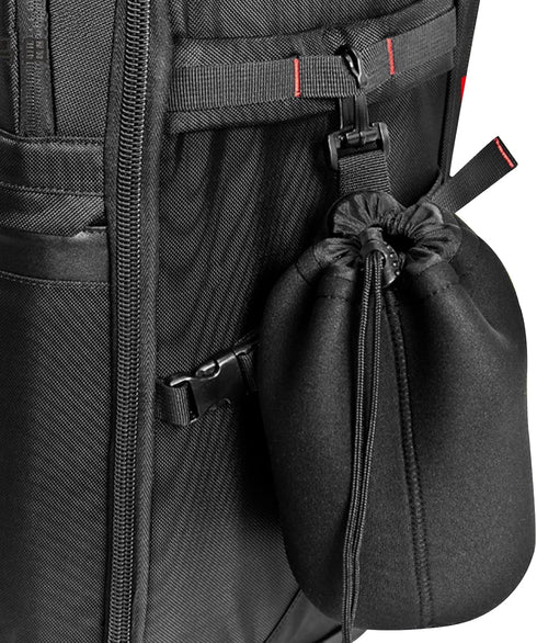 Lens Pouch Set 3Pack, Replacement for Canon, Nikon, Sony, Pentax, Olympus (Small, Medium, Large)