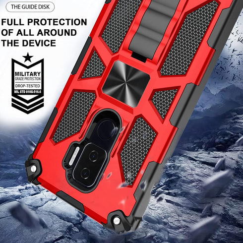 Ailiber for Cricket Influence Phone Case, AT&T Maestro Plus (V350U) Case with Screen Protector, Shockproof Bumper Cover
