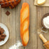 Ciieeo Fake French Bread Model Realistic Pu Food Prop for Bakery Display Photography and Creative Decoration Versatile