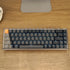 Geekria 65% Keyboard Dust Cover, Clear Acrylic Cover for 68 Key Mechanical Keyboards, Compatible with Keychron K7, K6