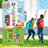 Welcome Banner - First Day of School Door Cover Woodland Animal Friends Photo Backdrop for Classroom School Party