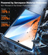 TORRAS Diamond Shield for Samsung Galaxy S24 Ultra - 9H+ Military-Grade Protection, 0.04s Fingerprint Unlock,