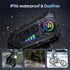 Motorcycle Bluetooth Headset Speaker, Skiing Earphone, Waterproof Bluetooth Helmet Headset with Noise Cancellation,