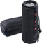 X21 Portable Waterproof Outdoor Wireless Bluetooth Speaker with FM Radio, Micro SD Slot, AUX - Hard Travel Case Included