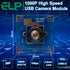 ELP 1080P USB Security Camera Module - 2 Megapixel HD, Wide Angle, Mini UVC USB2.0 for Raspberry Pi
