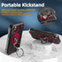 KCJ for iPhone 13 Mini/12 Mini Case 5.4 Inch with Ring Holder, 2 Pack Screen Protector + Camera Lens Protector