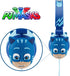 PJ Masks Over-Ear Headphones for Kids - Adjustable Headband, Stereo Sound, Tangle-Free Cable, Volume Control, and 3.5mm Jack - Perfect for School, Home, and Travel