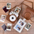 MUZIRI KINOKOO Fuji Mini 12 Case Album Combo, Compatible for Fujifilm Instax Mini 12, PU Leather Carrying Case