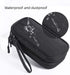 Electronic Organizer Travel Cable Accessories Bag, Portable Waterproof Storage Bag for Cable, Mouse, USB Cable, Power