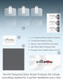 Screen Protector Kit for Garmin Edge 520, 520 Plus, 820, Tempered Glass, 3-Pack