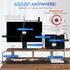 Danyesth HD1080P 30fps Webcam for PC, Laptop Camera USB with Adjustable Gooseneck with Zoom, Full-Body View