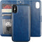 Bocasal Wallet Case for iPhone Xs/X, PU Leather Magnetic Detachable Kickstand Shockproof Cover for iPhone X