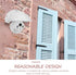 MAGICLULU 2Pcs Camera Sun Rain Security Cover, Universal Security Camera Protective Shield for Cameras, Sun Rain Shade